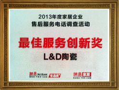 2013年最佳服務創新獎